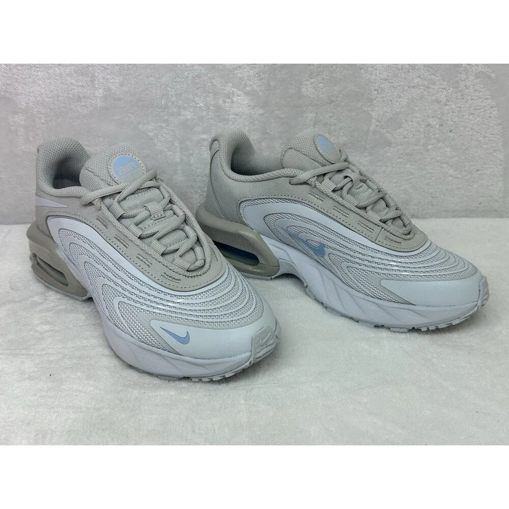 Nike Air Max Fire Women’s Size 6 Football Grey Psychic Blue IF2620-001 Sneakers